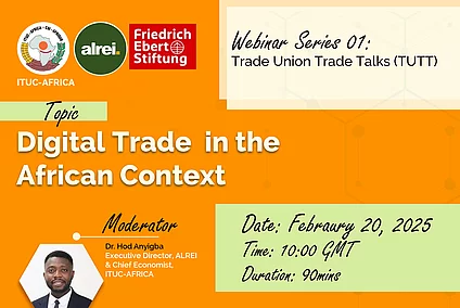 Trade Union Talks Flyer English