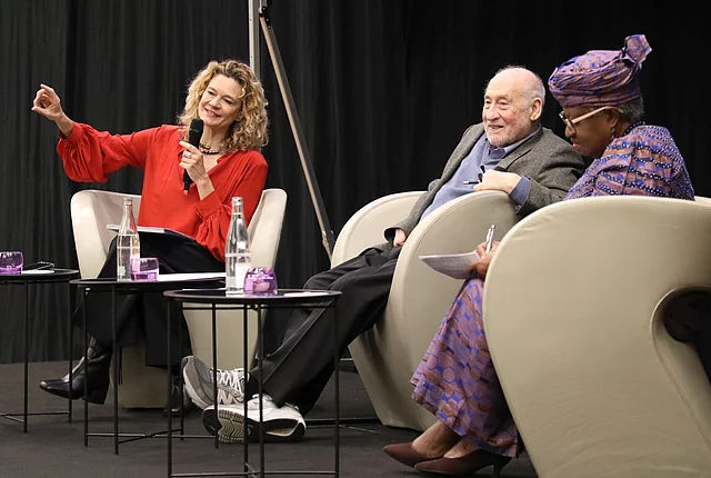 Nathalie Bernasconi, Prof. Joseph Stiglitz and Dr. Ngozi Okonjo-Iweala