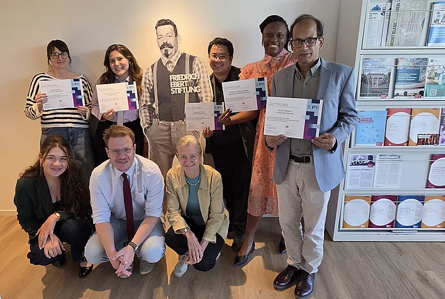 Group Picture at FES Geneva Office