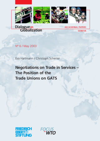 Negotiations on trade in services