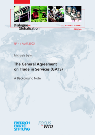 The general agreement on trade in services (GATS)