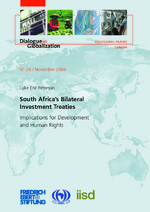 South Africa's bilateral investment treaties