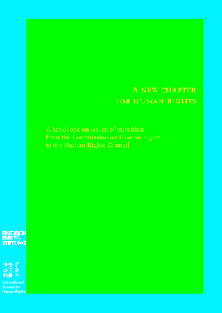 A new chapter for human rights