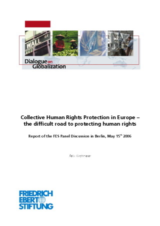 Collective human rights protection in Europe - the difficult road to proteccting human rights