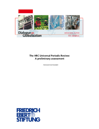 The HRC universal periodic review