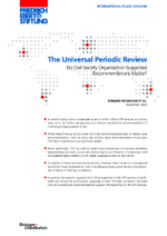The universal periodic review