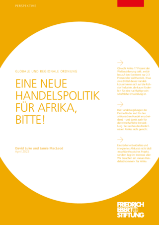 Eine neue Handelspolitik für Afrika, bitte!