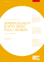 Gender equality in WTO trade policy reviews